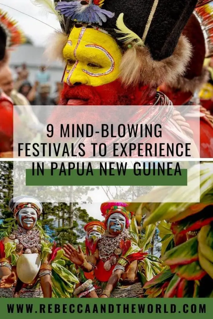 Looking for something off the beaten path? Intrepid travellers will have an amazing experience at one of these 9 mind-blowing Papua New Guinea festivals. Click through to learn more about PNG culture and how to attend the festivals. | #papuanewguinea #png #oceania #pngculture #gorokashow #hirimoale #hagenshow