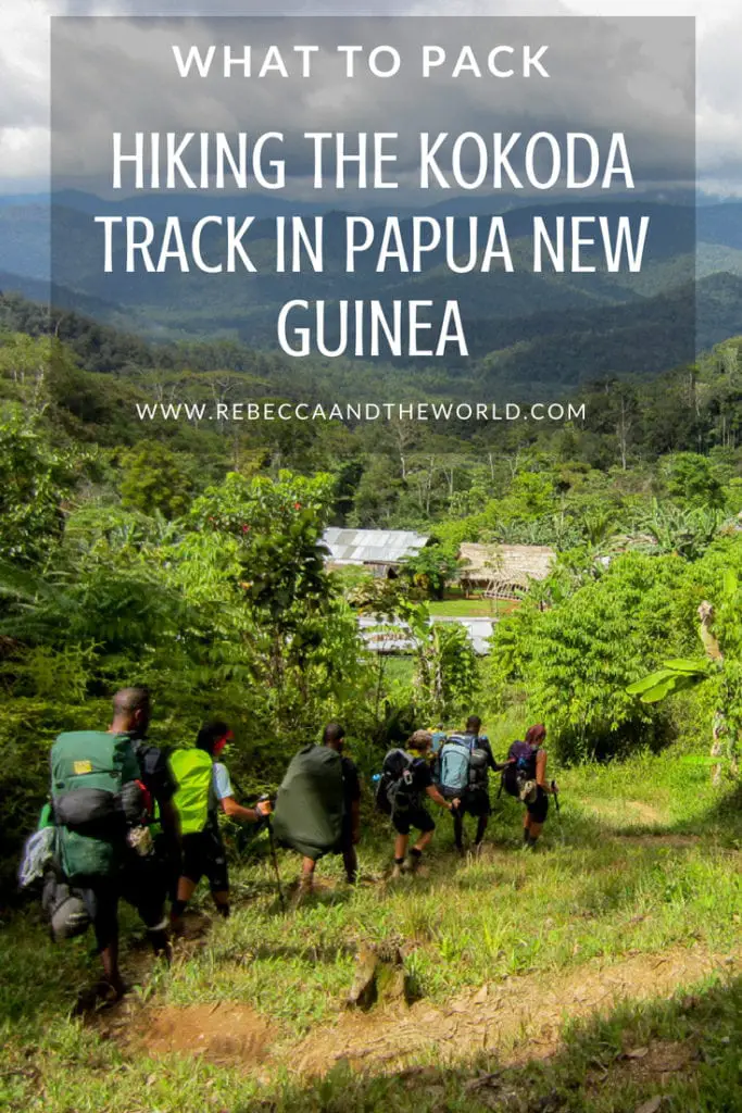 Kokoda Track | Packing list | Hiking the Kokoda Trail | What to do in Papua New Guinea #PNG #papuanewguinea #kokodatrack #kokodatrail #packinglist #hiking