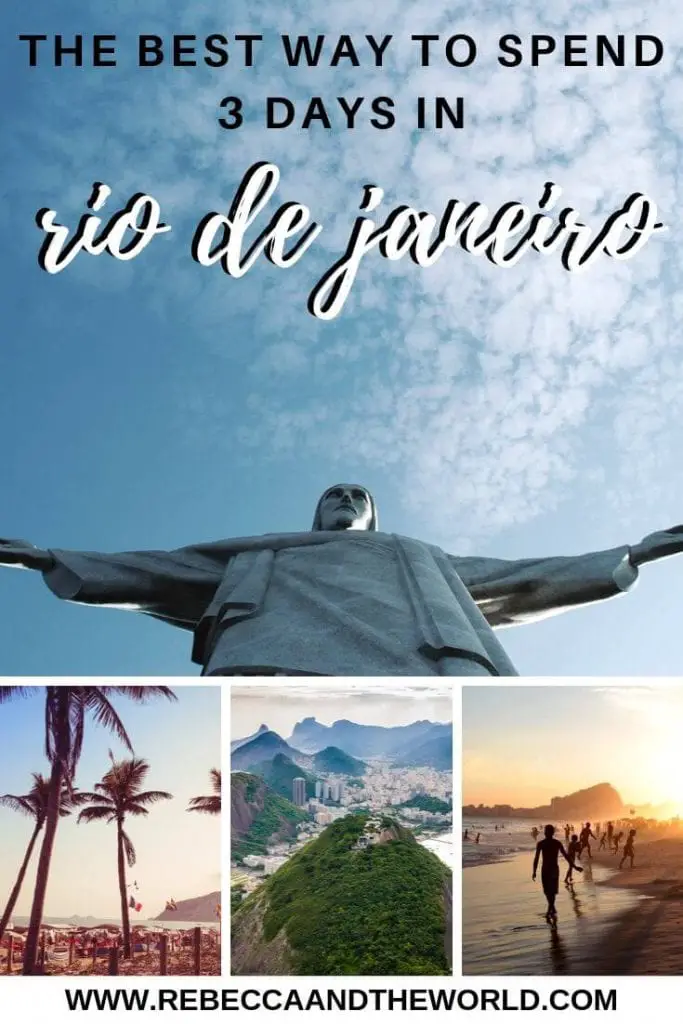 Planning 3 days in Rio de Janeiro? This Rio de Janeiro itinerary will help you make the most of 3 days in this incredible city. From the best things to do in Rio de Janeiro, to where to eat and stay, this Rio travel guide has you covered. | Rio de Janeiro | Brazil | Brazil Travel | South America | What to Do in Rio de Janeiro | Rio de Janeiro Itinerary | Visit Rio de Janeiro | Visit Brazil | South America Travel | Things to Do in Rio de Janeiro