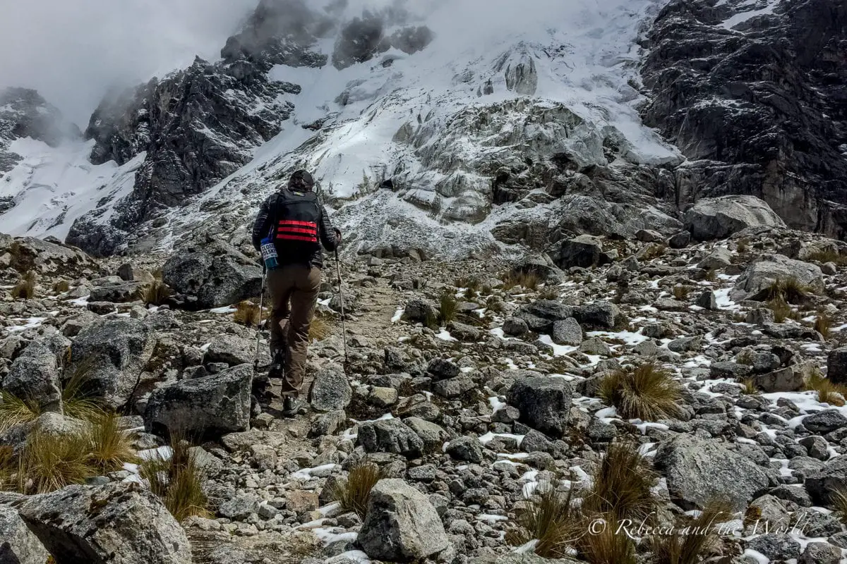 The higher we go, the colder it becomes, even bringing snow in parts