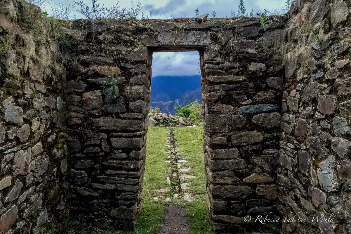 Visiting Llactapata