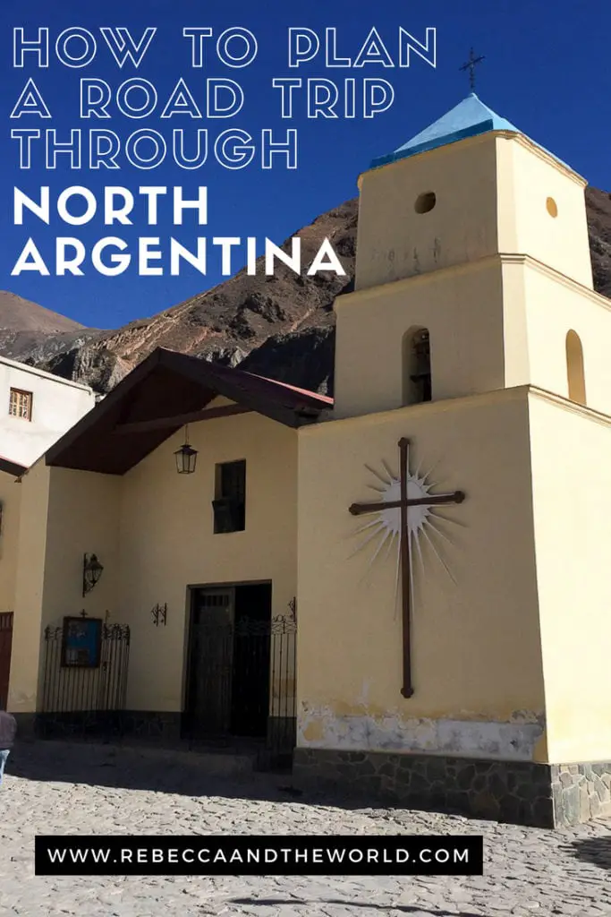 Planning to visit north Argentina? This 9-day road trip itinerary will guide you through the perfect route to see the highlights of this beautiful region. Includes which towns in north Argentina to visit, what to see and do, where to eat and where to stay. #argentina #northargentina #salta #jujuy #roadtrip #itinerary #argentinaitinerary #travel #roadtripideas