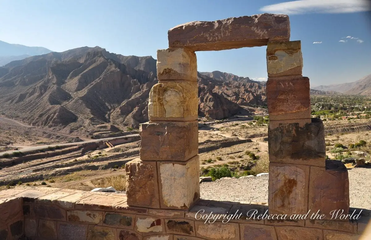 In Tilcara in the north of Argentina, visit the pre-Incan fort of Pucara