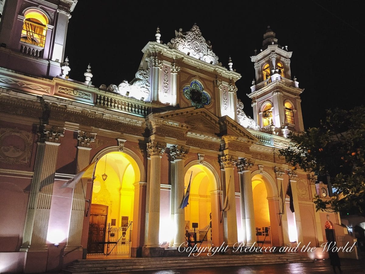 The city of Salta is known as Salta La Linda for its beautiful plazas and churches. Exploring these areas is one of the best things to do in Salta
