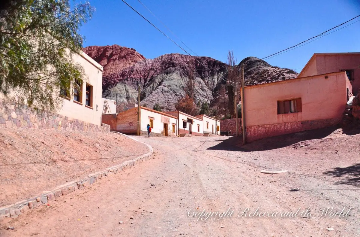 Purmamarca is a lovely little town in northwest Argentina