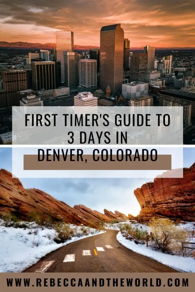 Planning to spend a weekend in Denver in winter? There's actually plenty to do! Check out this 3 days in Denver guide to find out what to do, where to eat and where to stay. | Denver | Colorado | USA | USA Travel | Weekend in Denver | Denver in Winter | Denver Winter Activities | Denver Itinerary | Denver Travel Guide | 3 Days in Denver | 3 Day Denver Itinerary | Denver Winter Travel | Long Weekend in Denver