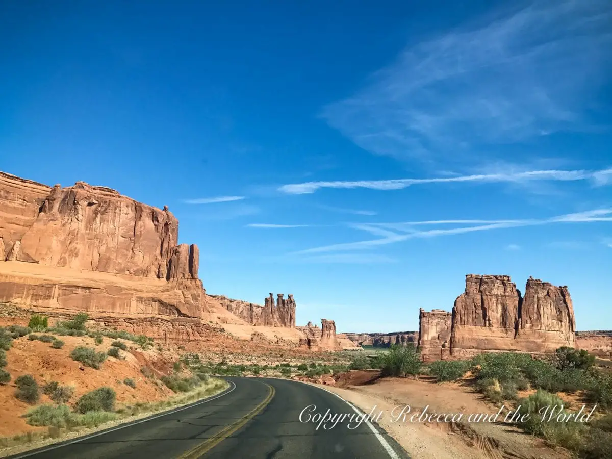 Arches National Park in Utah is well-known for its sandstone arches and stunning landscape