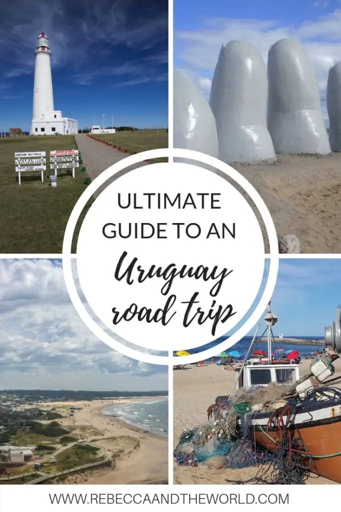 Visit Uruguay on a week-long road trip that will take you along the country's 660-kilometre-long coast. This Uruguay road trip will take you from historical sites to heaving party cities to relaxed beaches. Uruguay is a safe country that's often overlooked by travellers - but if you don't visit Uruguay, you're missing out! | #uruguay #southamerica #puntadeleste #punta #puntadeldiablo #montevideo #carmelo #coloniadelsacramento #wine #roadtrip #uruguayroadtrip