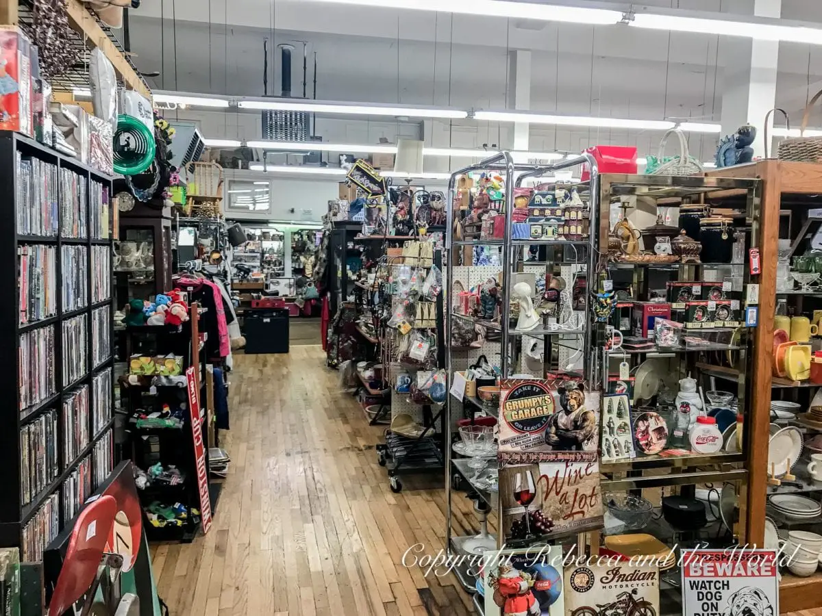 One of the best things to do in Denton, Texas, is explore the quirky second hand stores around Denton Square