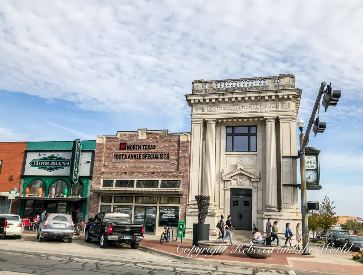 One of the best things to do in Denton, Texas, is simply wander around the shops around Denton Square