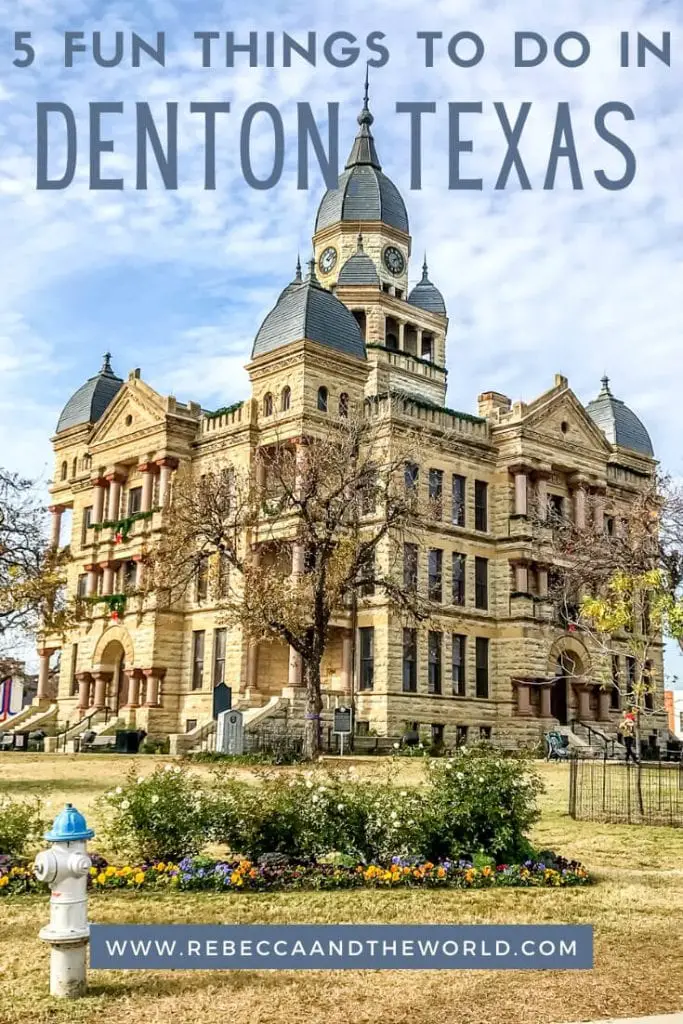 Only 45 minutes from Dallas, there are plenty of things to do in Denton, Texas. It's also home to what might be the best burger in Texas. | #TexasTravel #Denton #DentTX #USATravel #DallasDayTrip