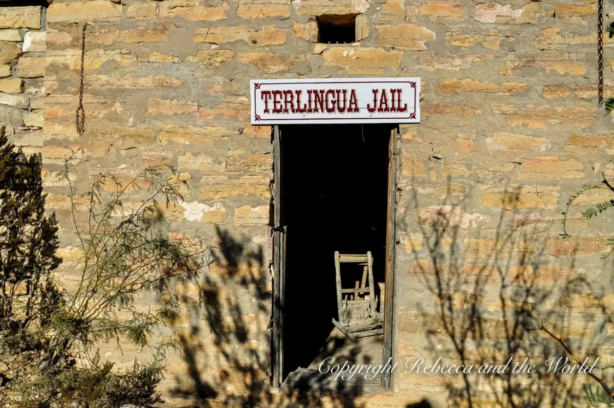 Step inside the old Terlingua jail while exploring the Terlingua ghost town