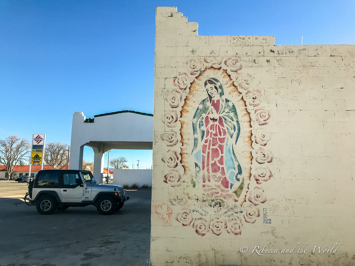 Art is everywhere in Marfa in West Texas