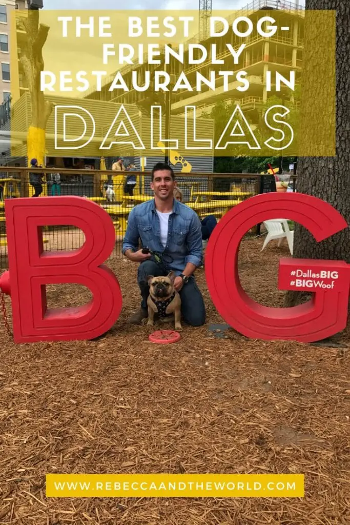 Like to take your pup everywhere with you? Here are the best dog-friendly restaurants and places in Dallas, Texas! | #dogfriendly #dallas #dallastx #texas #pets #dogs #furbaby #dallasrestaurants