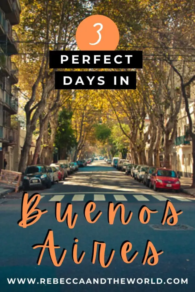 Only got 3 days in Buenos Aires? This local's Buenos Aires itinerary will help you plan your trip so you see, do and eat the best things Buenos Aires has to offer. | Buenos Aires Itinerary | 3 Days in Buenos Aires | Visit Buenos Aires | Visit Argentina | Things To Do in Buenos Aires | What To Do in Buenos Aires | Buenos Aires Attractions | Buenos Aires Must Do | Buenos Aires Travel | Visit Argentina | Argentina Travel | Buenos Aires Travel Guide | #BuenosAires #Argentina #SouthAmericaTravel