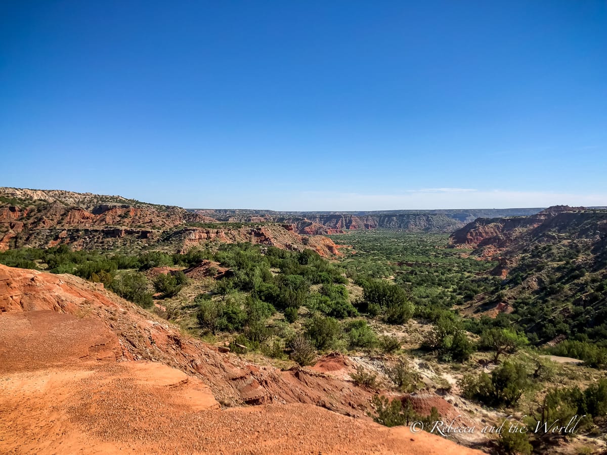 One of the coolest things to do in Amarillo is visit nearby Palo Duro Canyon, the second largest canyon in the United States