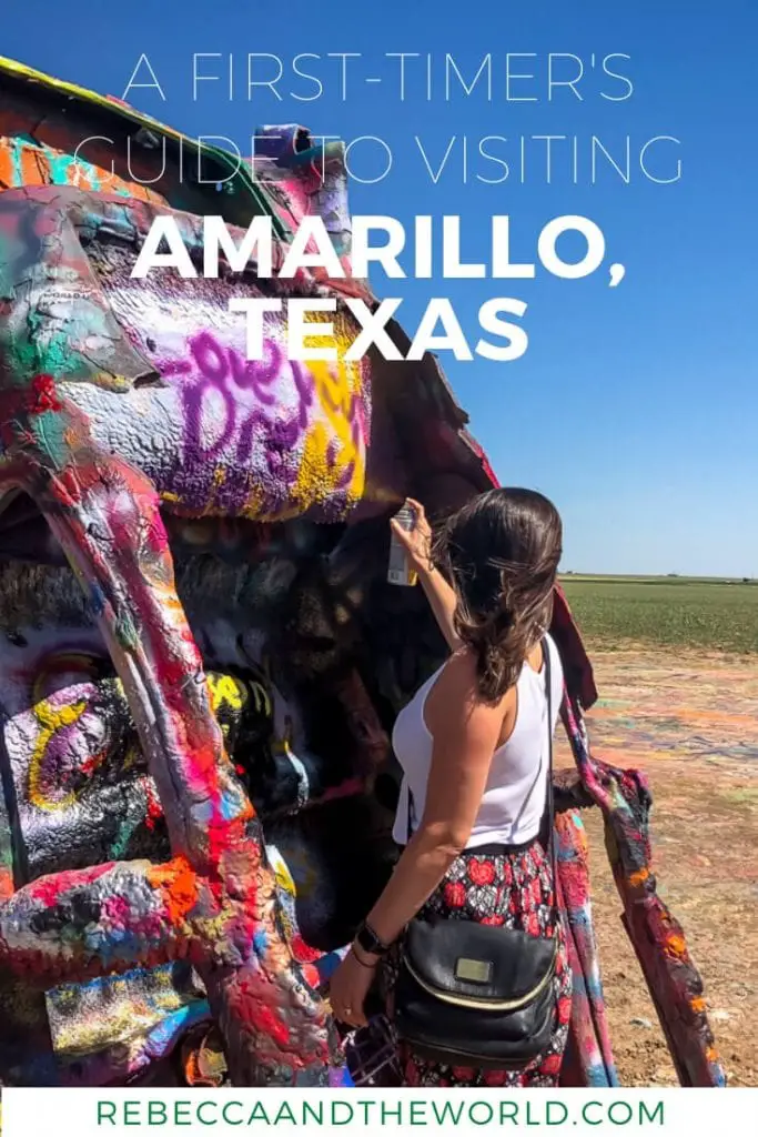 Heading to the Texas Panhandle? Stop for a weekend in Amarillo where you'll find plenty of things to do. Visit Cadillac Ranch, hike in Palo Duro Canyon, explore the city's art deco architecture and try some great food. #amarillo #texas #unitedstates #usa #roadtrip #texasroadtrips #amarillotx #amarillothingstodo