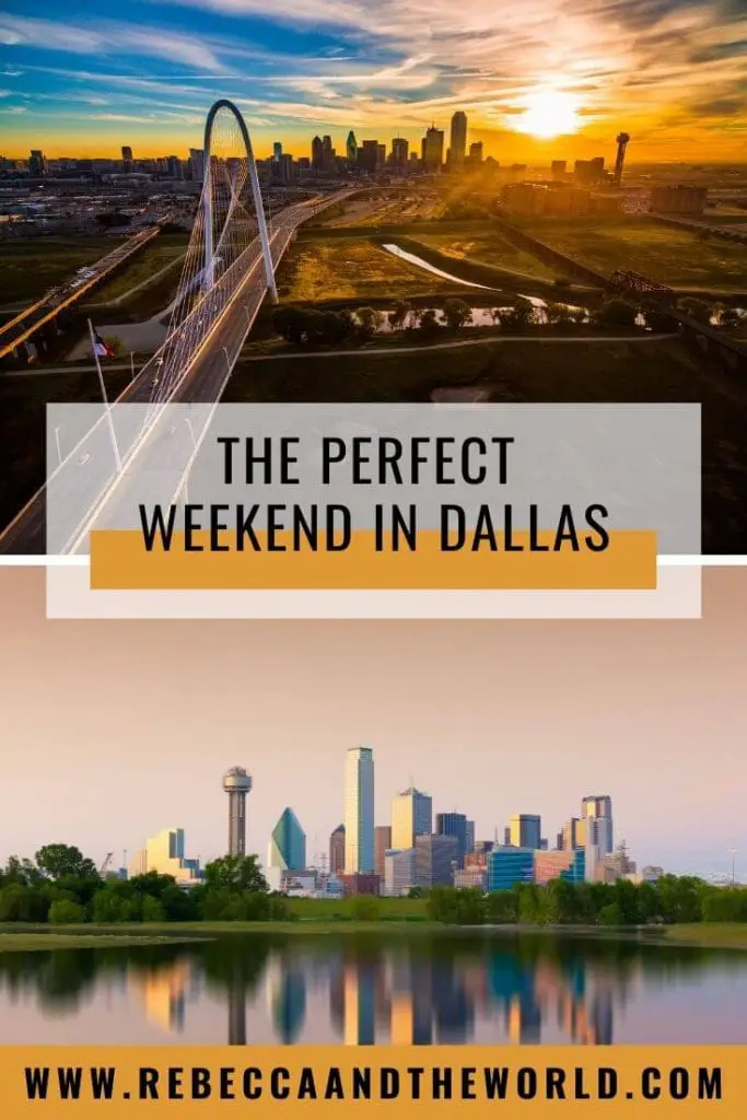 The US's 9th largest city has a lot to keep you busy. From eating and drinking, to cultural and historical pursuits, to wandering cute neighbourhoods, here's what to do on a weekend trip to Dallas, Texas. | #dallas #dallastx #texas #usatravel #dallasweekendgetaway #dallasweekendtrip #thingstodoindallas #weekendindallas #dallastravelguide #travel