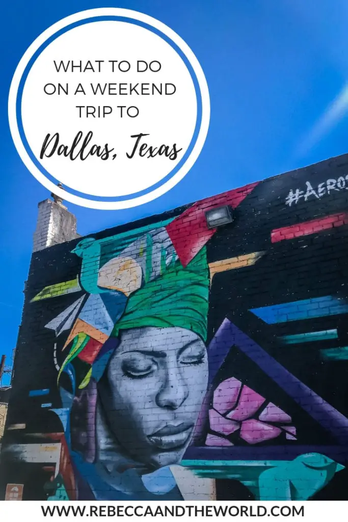 The US's 9th largest city has a lot to keep you busy. From eating and drinking, to cultural and historical pursuits, to wandering cute neighbourhoods, here's what to do on a weekend trip to Dallas, Texas. | #dallas #dallastx #texas #dallasweekendgetaway #dallasweekendtrip #thingstodoindallas #cityguide #foodie #dallastravelguide #travel