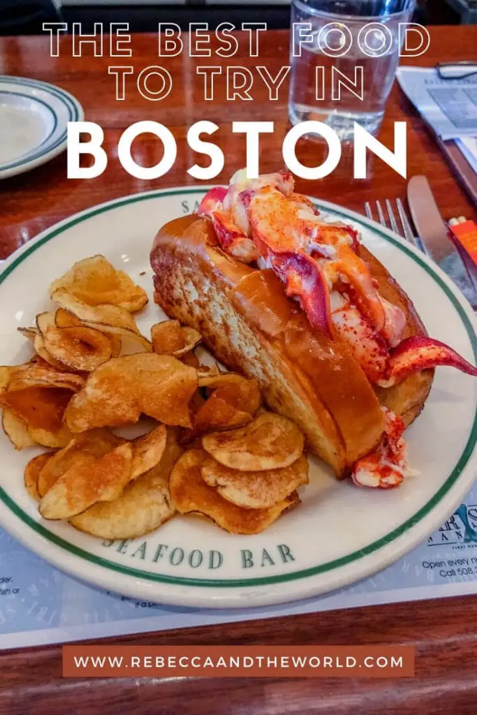 Boston is a city full of history - and great food. Read on for what to eat in Boston, including where to get the best lobster rolls, cannoli and clam chowder. | #boston #massachussetts #whattoeatinboston #foodie #foodietravels #whattodoinboston #newengland #lobsterroll #clamchowder #pizza #pasta