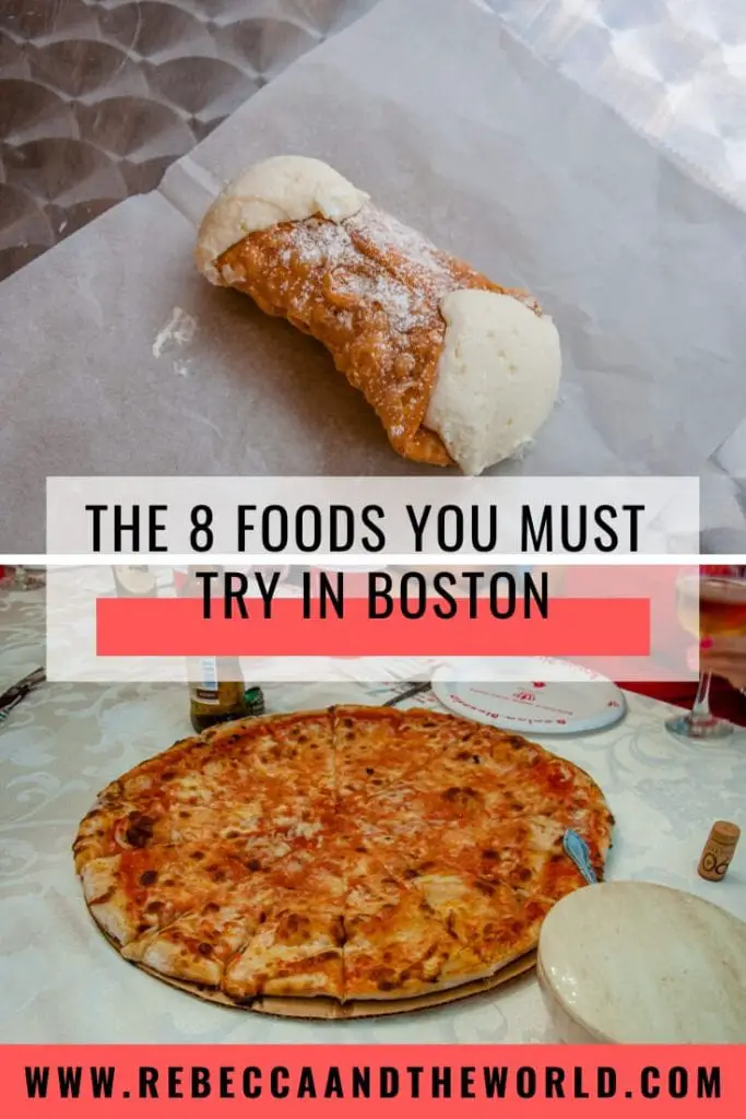 Boston is a city full of history - and great food. Read on for what to eat in Boston, including where to get the best lobster rolls, cannoli and clam chowder. | #boston #massachussetts #whattoeatinboston #thingstoeatinboston #bostonrestaurants #whattodoinboston #newengland #usatravel