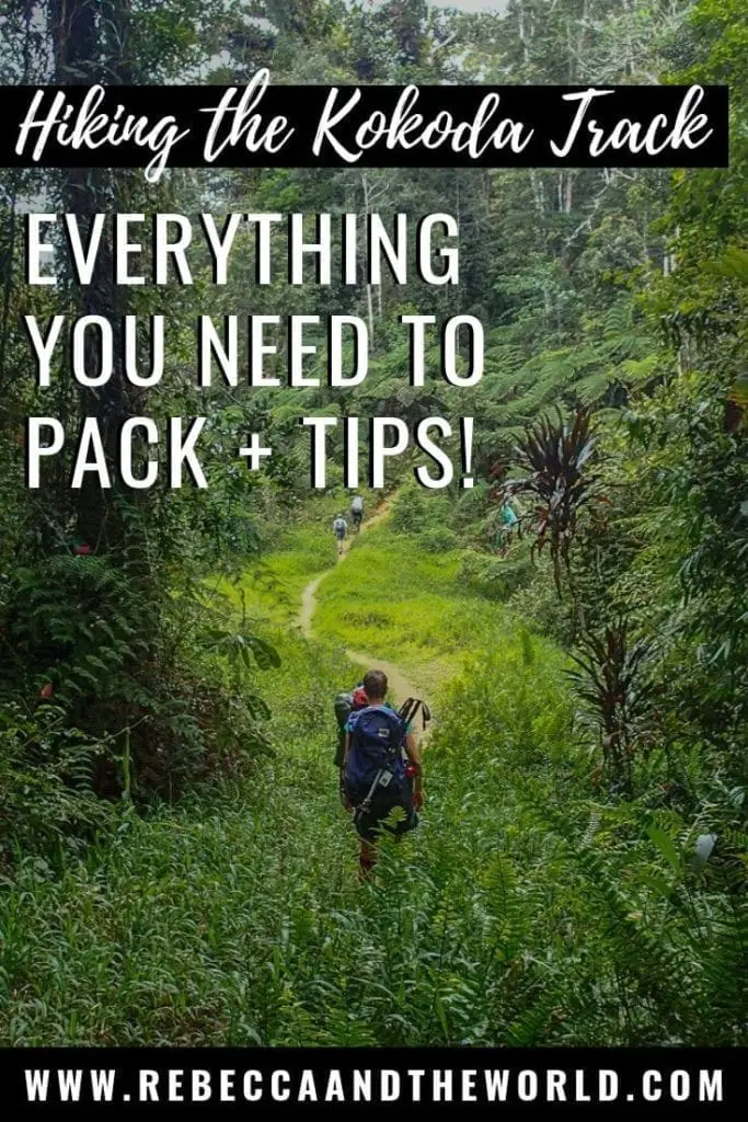 Thinking about hiking the Kokoda Track? Read on for your guide to the best Kokoda packing list, how to train and what to expect on the hike - from someone who's done it! | #Kokoda #KokodaTrack #KokodaTrail #PapuaNewGuinea #PNG