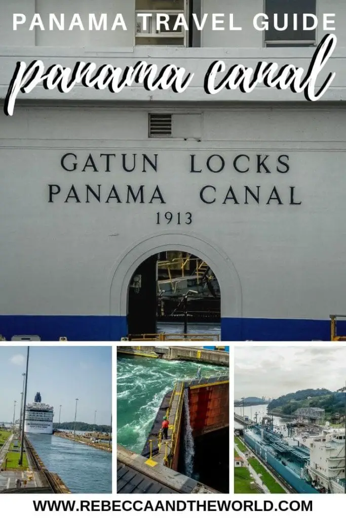 The Panama Canal is one of the world's greatest engineering feats. Far from being a boring tourist attraction, it's an incredible sight to see a huge ship passing through. This guide shares how to visit the locks and the best way to the Panama Canal! #panama #centralamerica #panamacity #panamacanal #touristattractions #greatwondersoftheworld #panamatravel