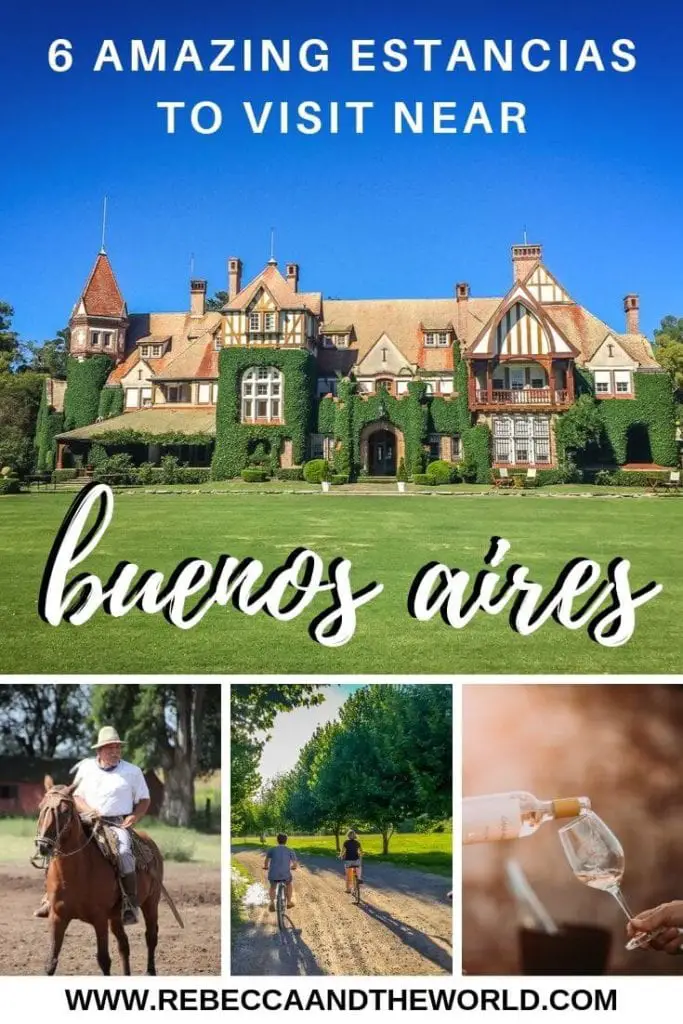 Looking to escape the hustle and bustle of Buenos Aires? Head to an estancia near Buenos Aires for some fresh country air and to experience Argentina's gaucho life. Read on for the best estancias within driving distance of Buenos Aires. | #argentina #buenosaires #estancia #argentinatravel #travel