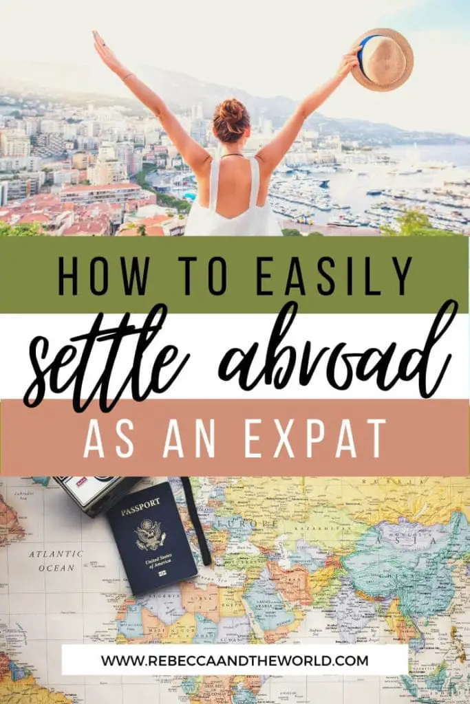 Moving overseas is overwhelming. These tips - from a serial expat! - for settling abroad will help ease the transition into expat life. | Settling Abroad | Expat Advice | Expat Life | Expat Tips | Expat