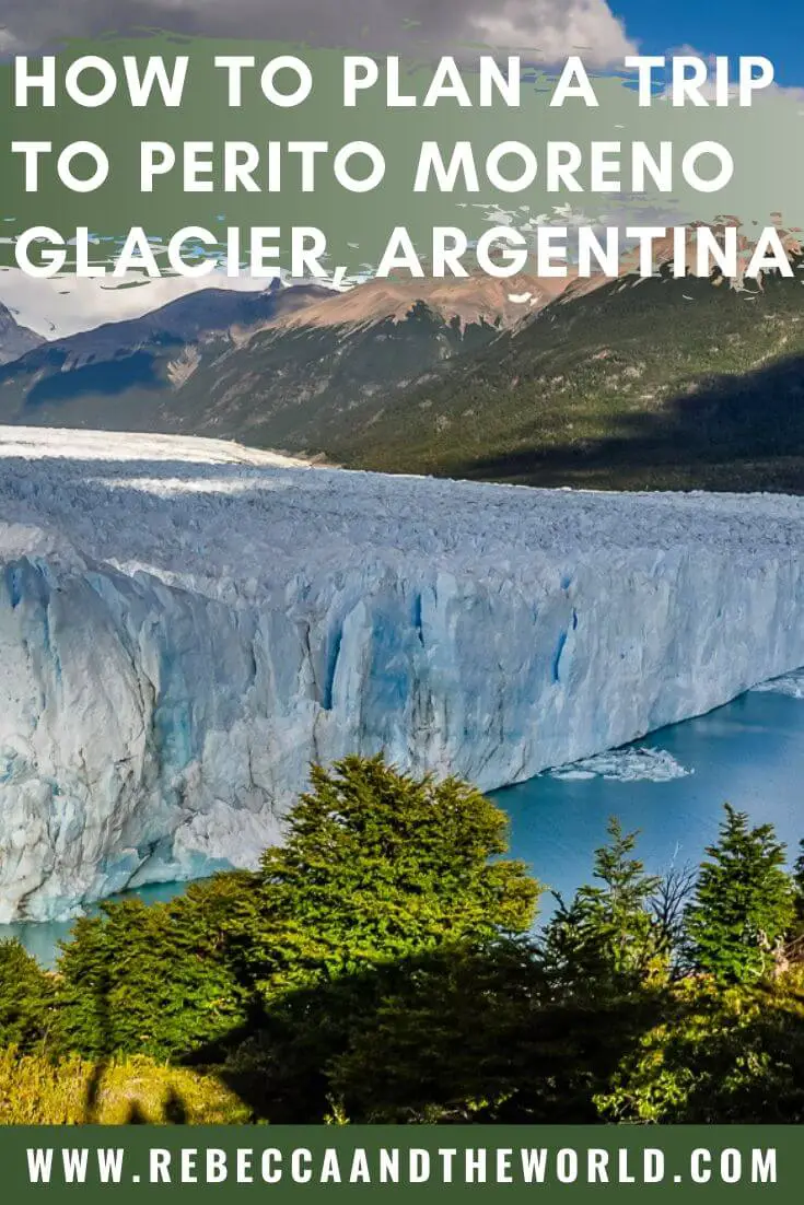 Have you ever trekked on a glacier? You can in Patagonia, Argentina. Enjoy trekking Perito Moreno Glacier, a huge glacier that's growing every day. Click through to read this guide to everything you need to know about visiting Perito Moreno Glacier. | #Argentina #Patagonia #PeritoMoreno #glacier #PeritoMorenoGlacier #trekking #hiking #outdoors #southamerica