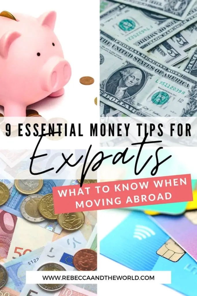 Unsure how to manage your expat finances? With 8 years' expat experience, here are my tips for managing your money abroad as an expat! | #expatfinances #expatlife #expattips #moneytips #financetips