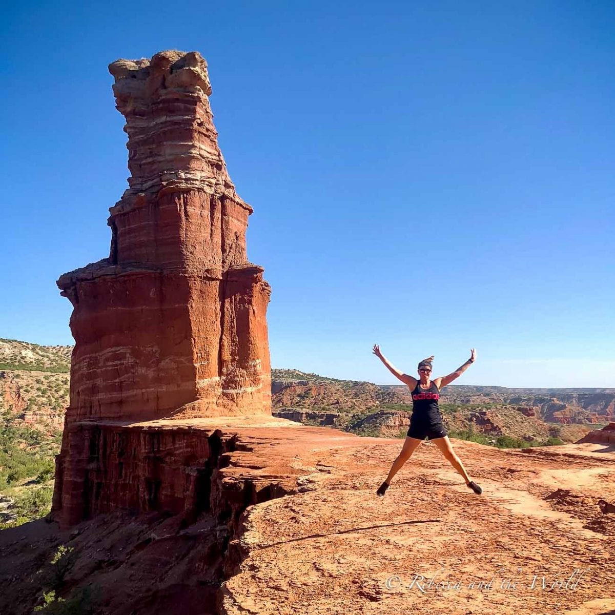 Palo Duro Canyon in Texas is a great place for hiking