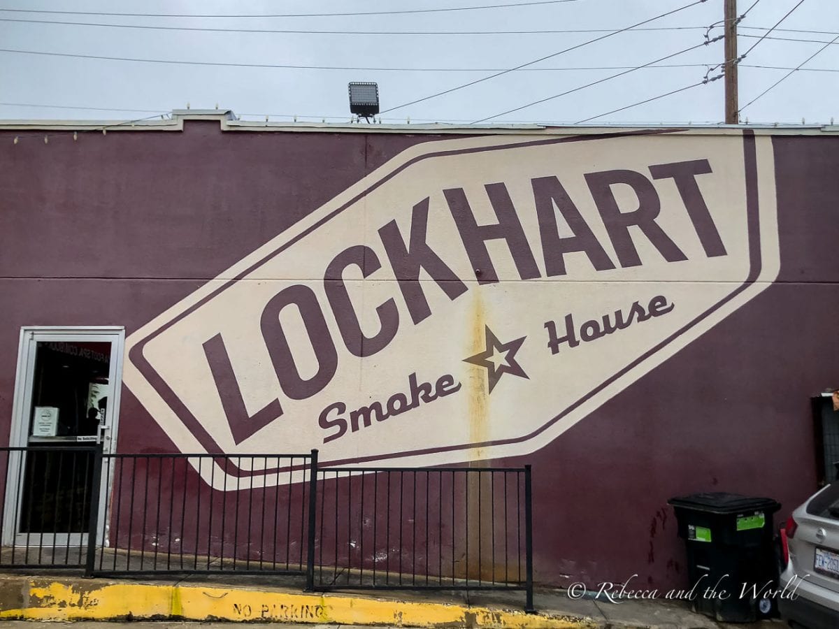 You can't visit Texas without trying barbecue