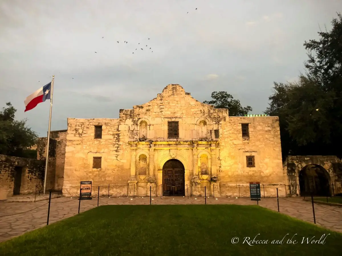 The Alamo is one of the most popular places to visit in Texas