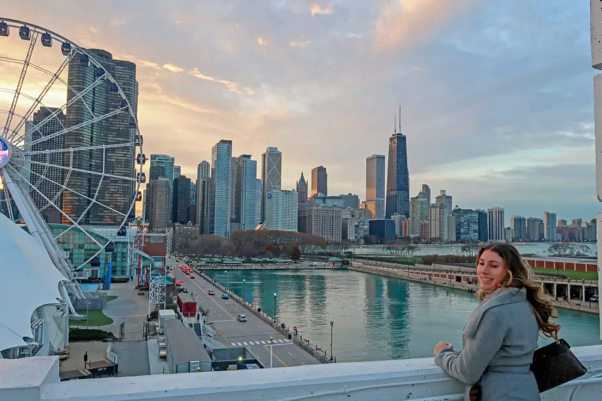 There's a secret - and free - way to get a great view of Chicago