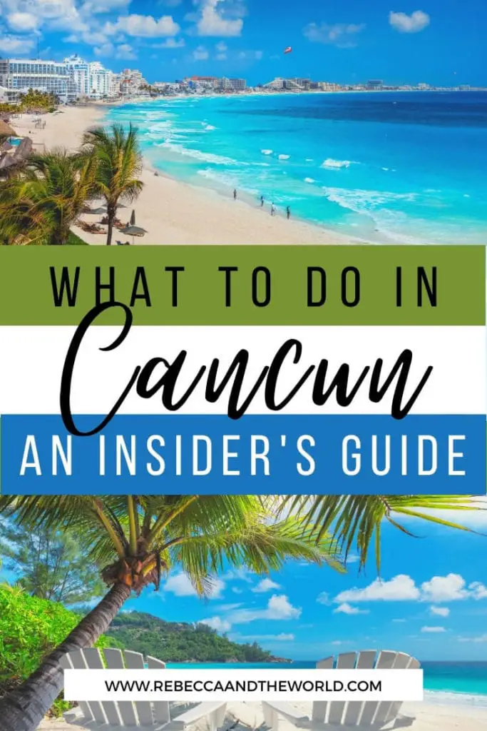 Think Cancun is just all-inclusive resorts and laying by the pool all day? Think again! Check out this list of the best things to do in Cancun, Mexico - some things you must do as well as some off-the-beaten-path experiences. | Mexico | Things To Do in Cancun | Cancun Vacation | Mexico Vacation | What To Do in Cancun | Cancun Travel | | Where to Eat in Cancun | Where to Stay in Cancun | #mexicotravel