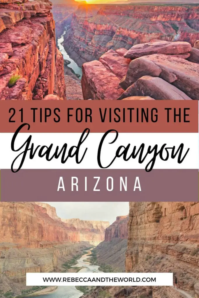 Visiting the Grand Canyon for the first time? These Grand Canyon tips will help you make the most of your visit to this beautiful national park. | Grand Canyon | Grand Canyon Tips | Things To Do in Grand Canyon | Visit Grand Canyon | Arizona Travel | Grand Canyon National Park | #GrandCanyon #Arizona #USATravel #nationalparks #VisitGrandCanyon #USANationalParks