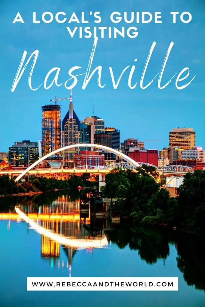 Planning a trip to Nashville? Our guide to Music City shows you what you absolutely must do on your first visit to Nashville, as well as some insider secrets to get you away from the tourist crowds. Read on! | #nashville #musiccity #nashvillethingstodo #tennessee #usatravel #usa