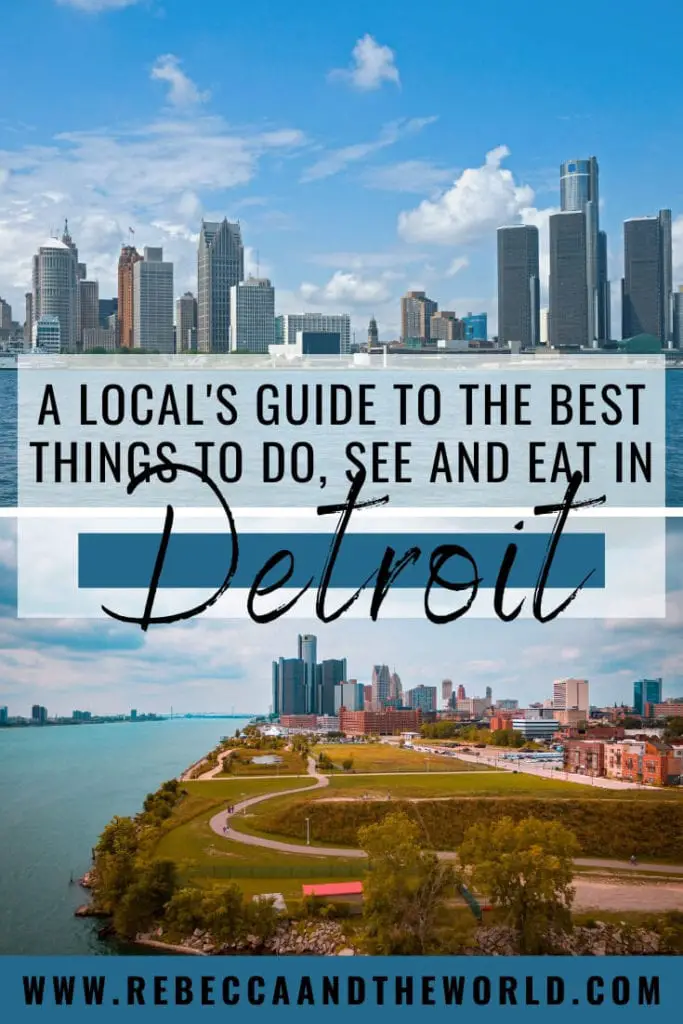 There's no doubt that Detroit, Michigan is going through a huge revival and now is the time to visit. From the best of the hot restaurant scene to museums and architecture, read on for an insider's guide to the best things to do on a weekend in Detroit. | #detroit #visitdetroit #michigan #usatravel #detroittravelguide #detroitthingstodo