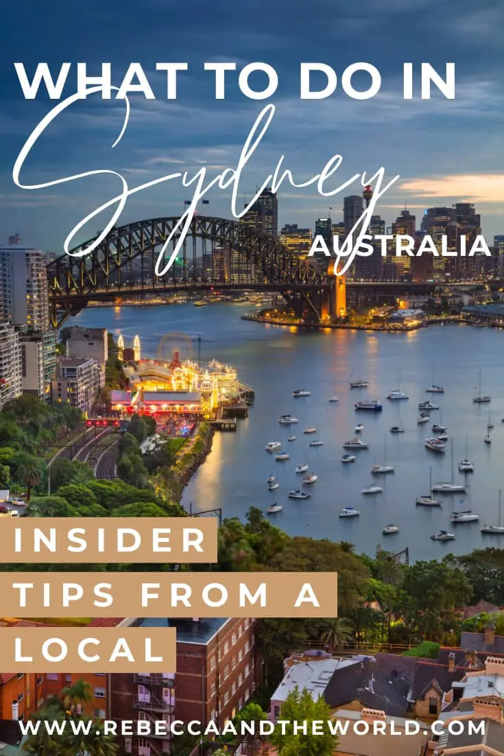 What to do in Sydney, Australia: Glamourous beaches, stunning views and delicious food, Sydney really does have it all. This insider's guide to Sydney shares tips on what you must do on your first visit - as well as some local secrets. | Sydney | Australia | Australia Travel | Sydney Things to Do | Sydney Travel Guide | What to Do in Sydney | First-Time Visit Sydney | Local Guide to Sydney | Sydney Attractions | Sydney Best Things to Do