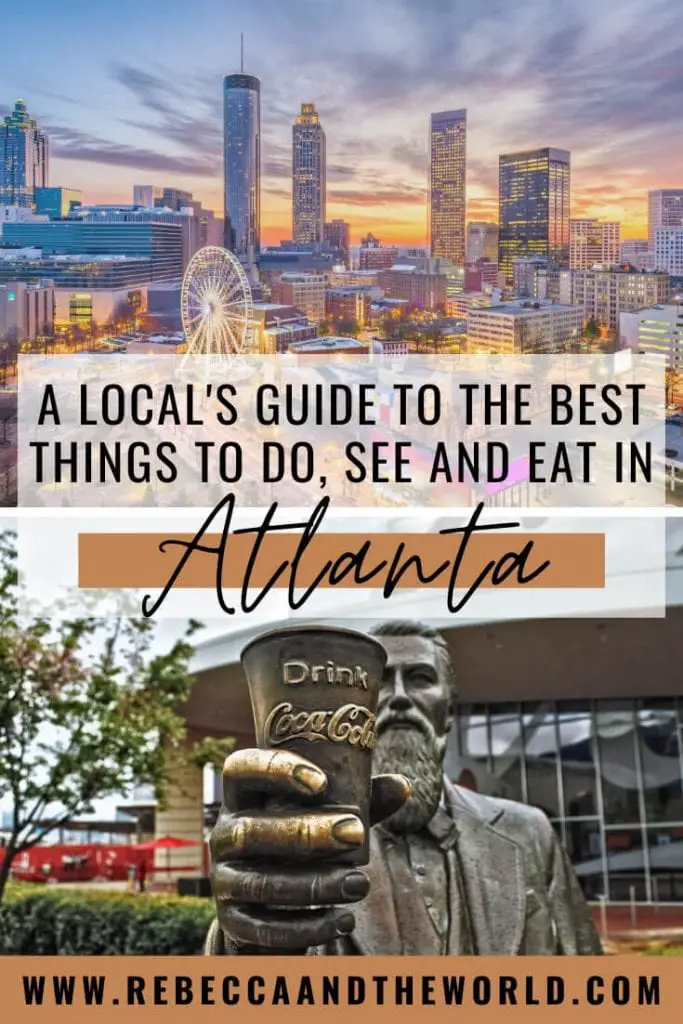 Planning a weekend in Atlanta, Georgia? Check out this guide to the best things to see, do and eat - all from a local! | #atlanta #AtlantaGA #atlantathingstodo #georgia #usatravel #unitedstates