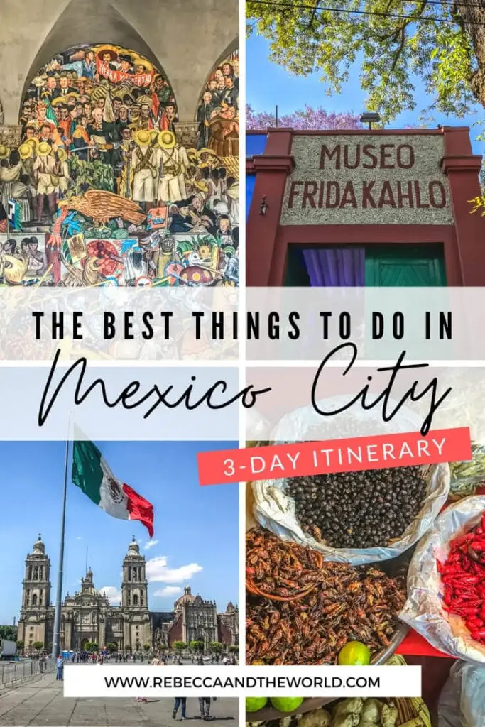 It's no secret that Mexico City is a big city, so big that you couldn't possibly fit everything in to 3 days in Mexico City. But this guide will help you fit in the best things to do in Mexico City, as well as where to stay and some handy Mexico City travel tips! | #mexicocity #mexico #weekendguide #3daysinmexicocity #foodietravels #thingstodoinmexicocity #mexicocityitinerary