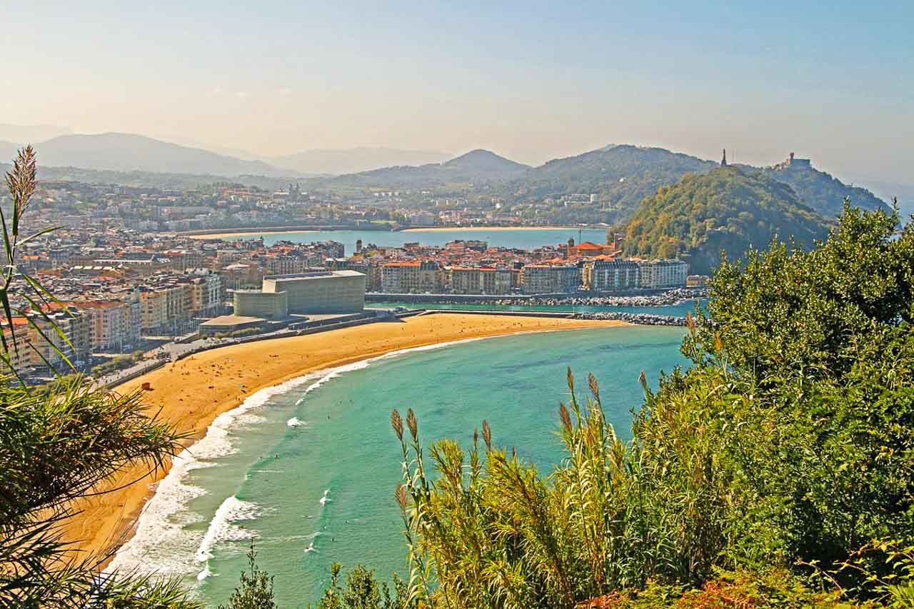 There are also great hiking trails around San Sebastian in northern Spain