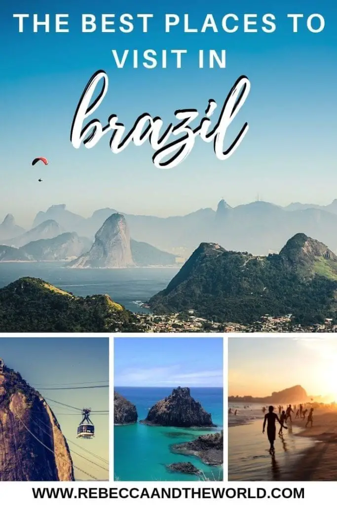 Wondering what to include on your Brazil itinerary? This list of the best places to visit in Brazil will have you experiencing beaches, culture, wildlife, architecture and history. Click through to see why Brazil is one of the most beautiful countries in the world. | #Brazil #SouthAmericatravel #Brazilthingstodo #travel #BrazilTravel
