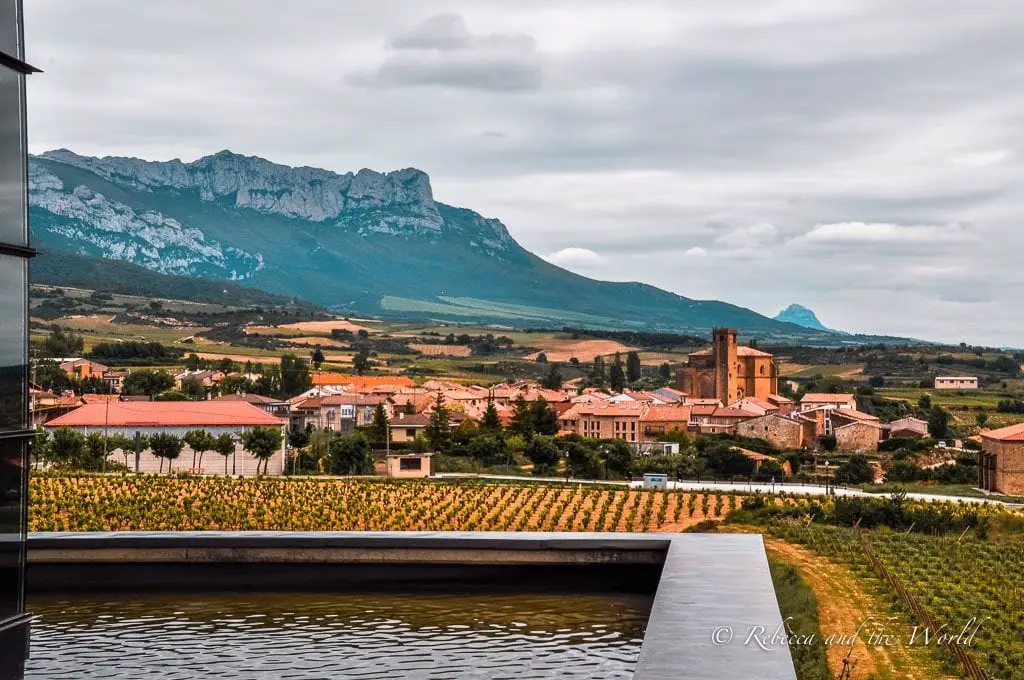 The views from Bodegas Baigorri are gorgeous - enjoy them during a 5-course gourmet lunch