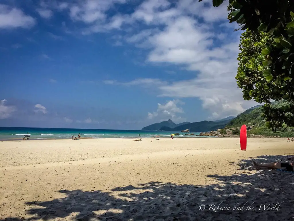 It's not hard to see why Lopes Mendes Beach is often voted as one of the best beaches in the world