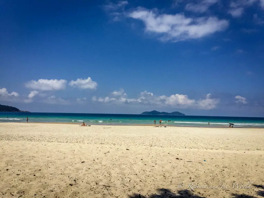 One of the best things to do in Ilha Grande is to chill out on Lopes Mendes Beach