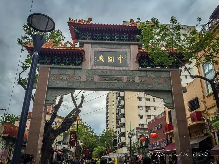 Chinatown in Buenos Aires is an interesting place to visit