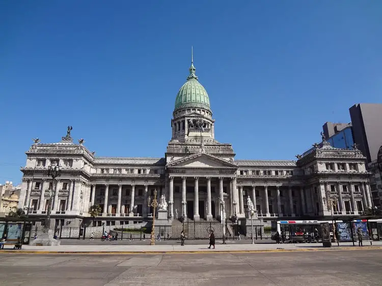 Palacio del Congreso is a gorgeous building in Buenos Aires, Argentina