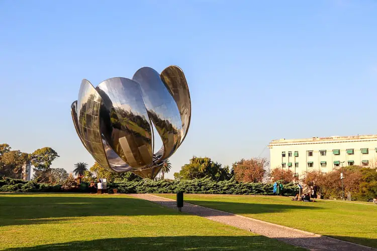 The Floralis Genérica is a sculpture in Buenos Aires, Argentina